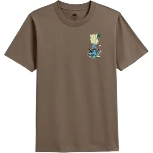 New Balance T Shirt Men's Brown