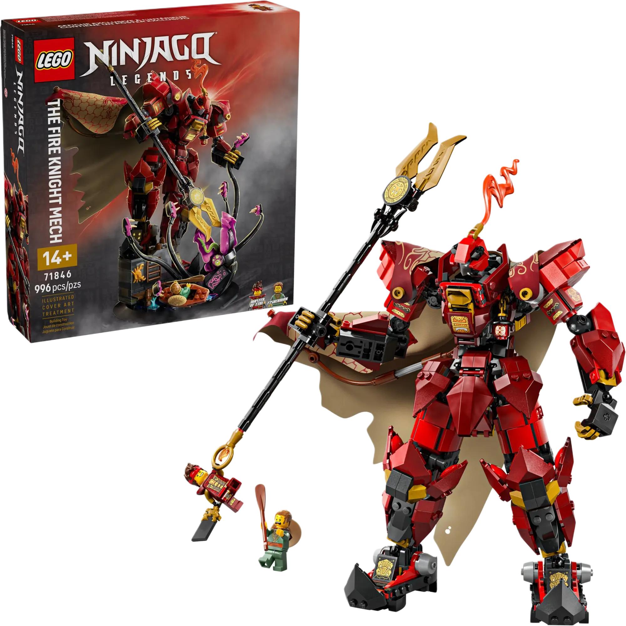 Конструктор LEGO Ninjago "Робот Пламенный рыцарь" (71846)