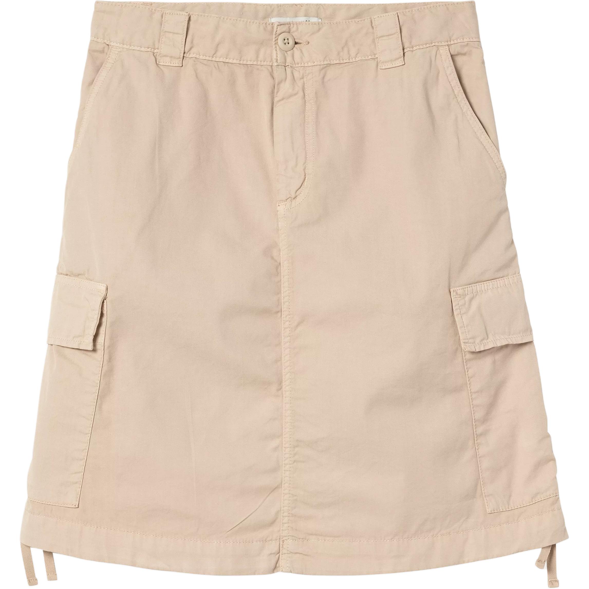 Женская юбка Carhartt WIP SS25 W' Kingston Skirt (черная)