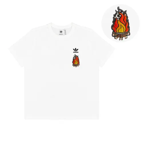Adidas Originals T Shirt Unisex White