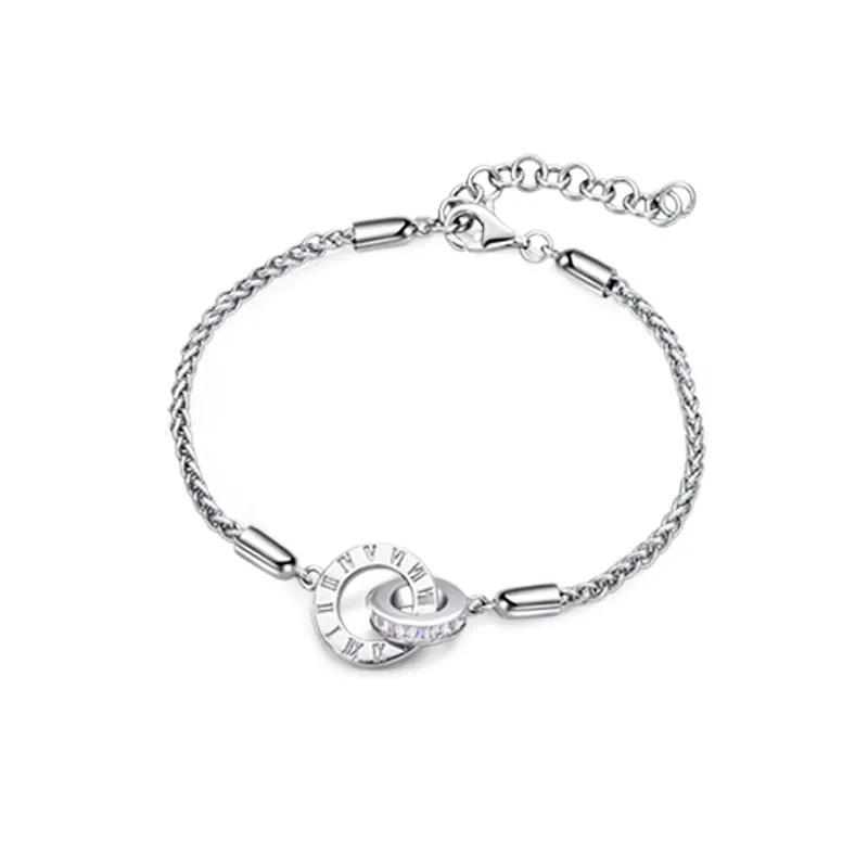 FANCI Timeless Lover Collection 925 Sterling Silver Bracelets Unisex