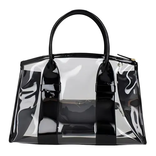 MIU MIU PVC Clutch Women's Black
