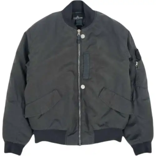 STONE ISLAND Jackets & Coats Men's Charcoal Gray