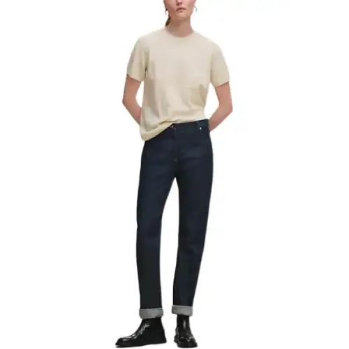 HERMES FW25 Sweater Women's Natural White