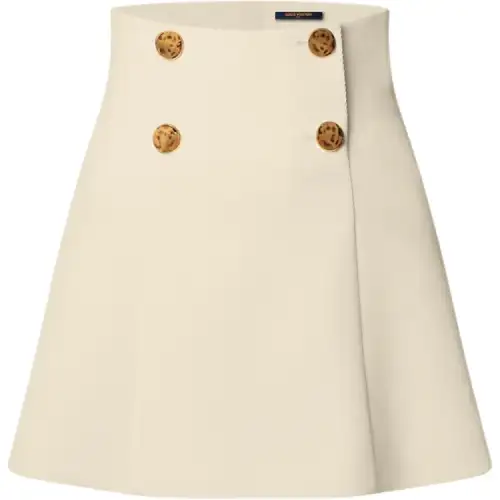 LOUIS VUITTON SS25 Casual Short Skirts Women's Light Beige