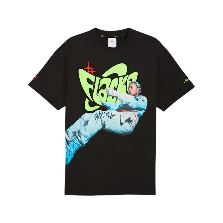 PUMA x A$AP ROCKY A$AP RockyX PUMA SS25 Flacko Drive T Shirt Men's Black