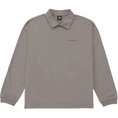 New Balance Polo Shirt Men's Gray