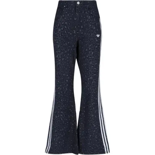 Adidas Originals bootcut wide-leg jeans