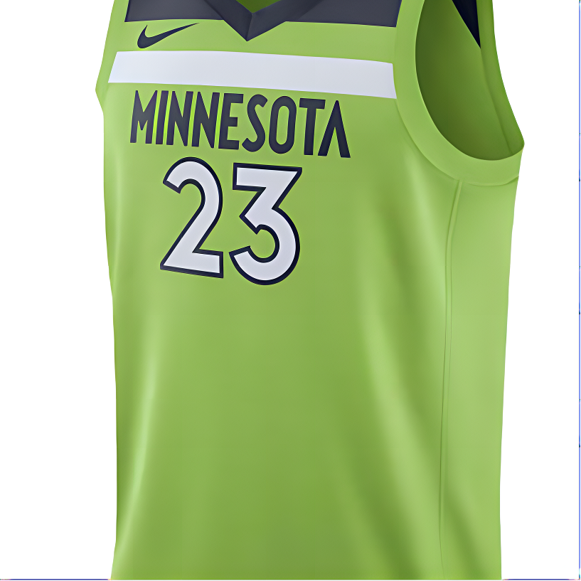 Мужская майка Nike NBA Minnesota Butler #23 (зеленая) — фото 3
