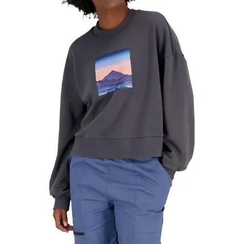 New Balance Sweatshirt Women's Gray Black