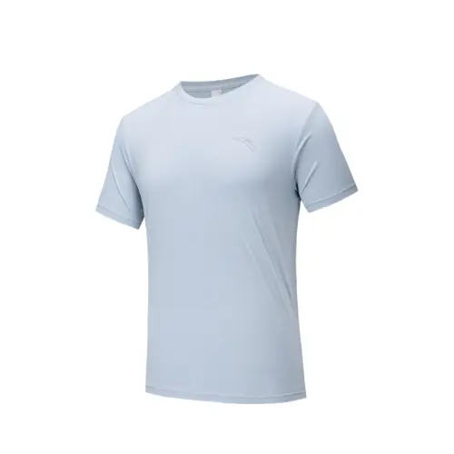 Anta Running Collection T Shirt Men's Morning Mist Blue