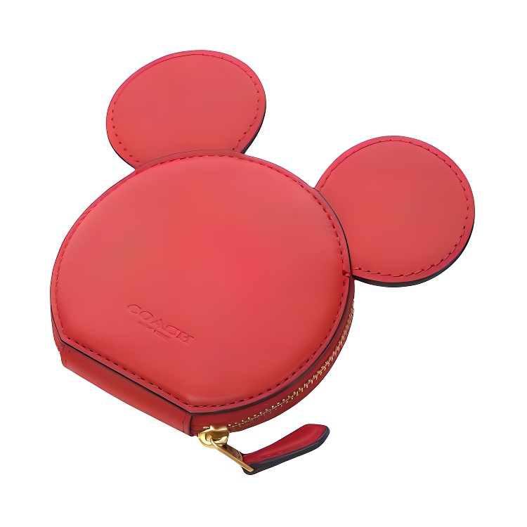 Женский кошелек COACH x Disney (красный) — фото 2