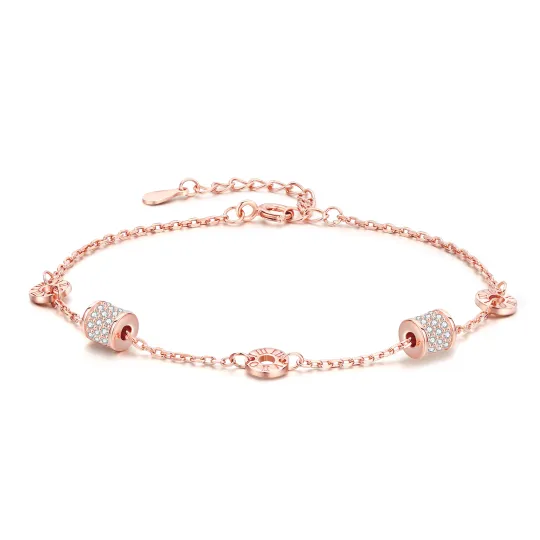 ZSY 925 Sterling Silver Bracelets Women's Box