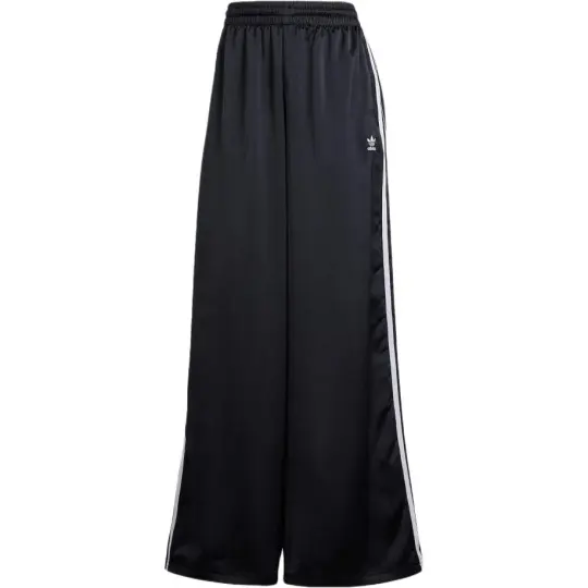 Adidas Originals wide-leg satin track trousers