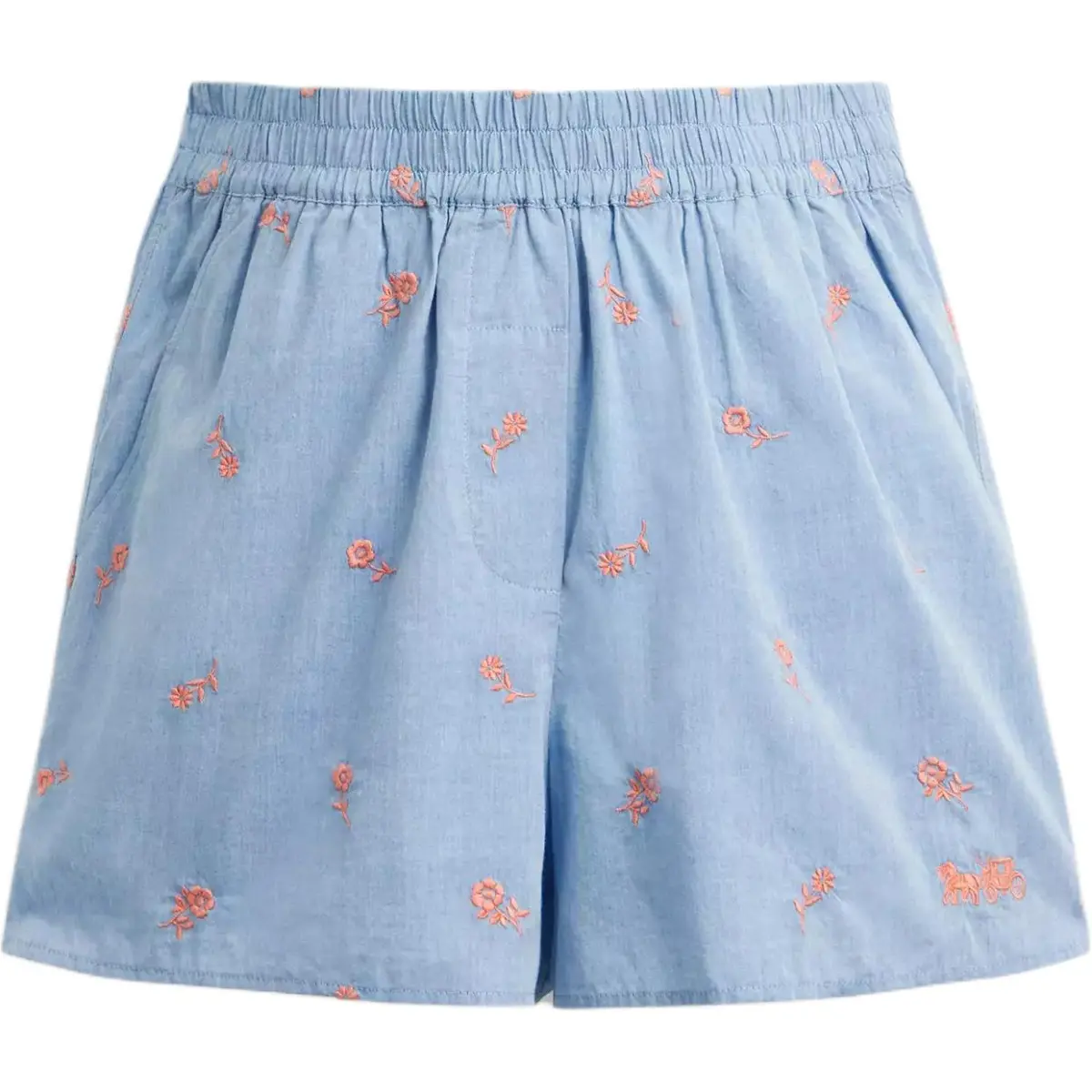 COACH SS25 Casual Shorts Women's Blue