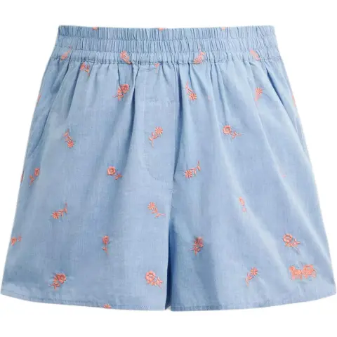 COACH SS25 Casual Shorts Women's Blue
