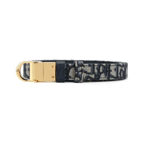 DIOR Belt Cow Leather Belts Women's Black 2cm