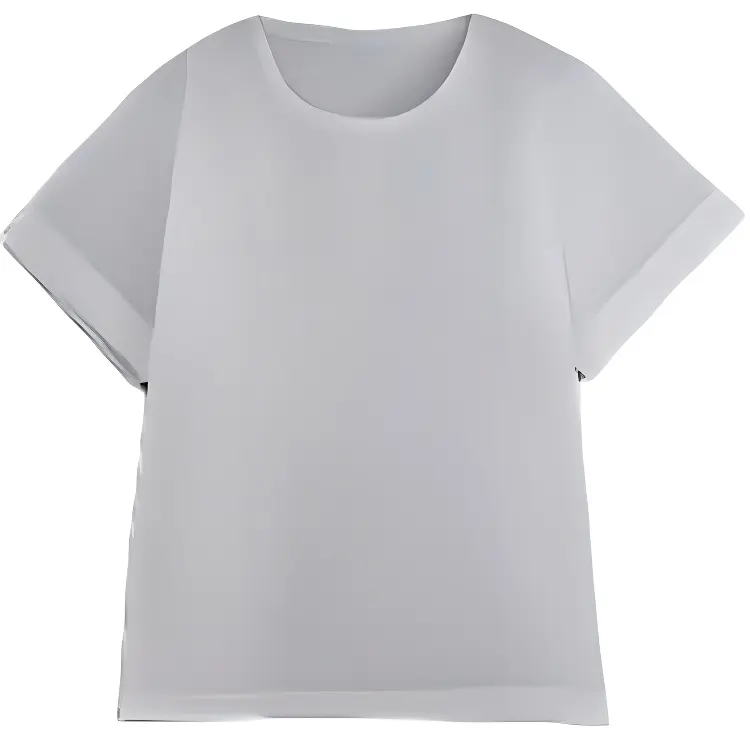 Burberry T Shirts Men's White Crew Neck Moderate Straight Fit