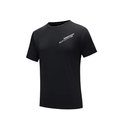 Anta Running Collection T Shirt Men's Basic Black