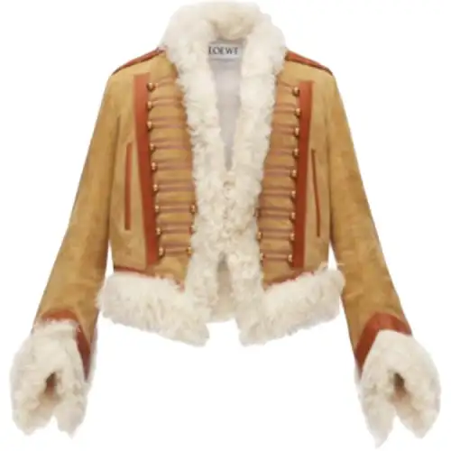 LOEWE Jackets & Coats Men's Khaki