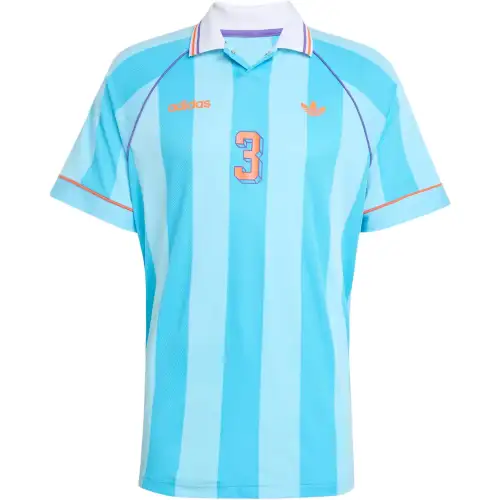 Adidas Originals Polo Shirt Men's Bright Cyan