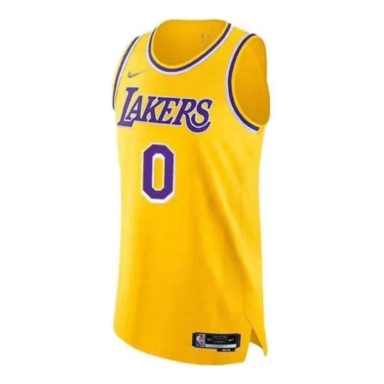 Nike Basketball Jersey Men's Yellow