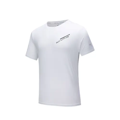 Anta Running Collection T Shirt Men's Pure White