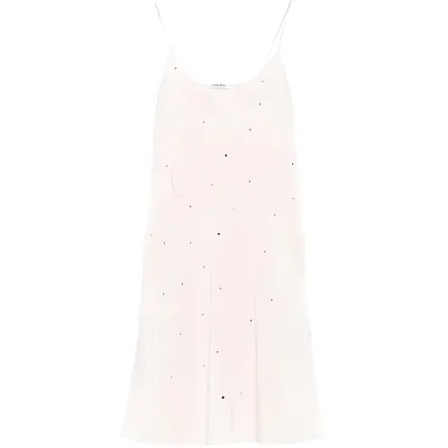 MIU MIU SS21 Sleeveless Dress Women's Pink