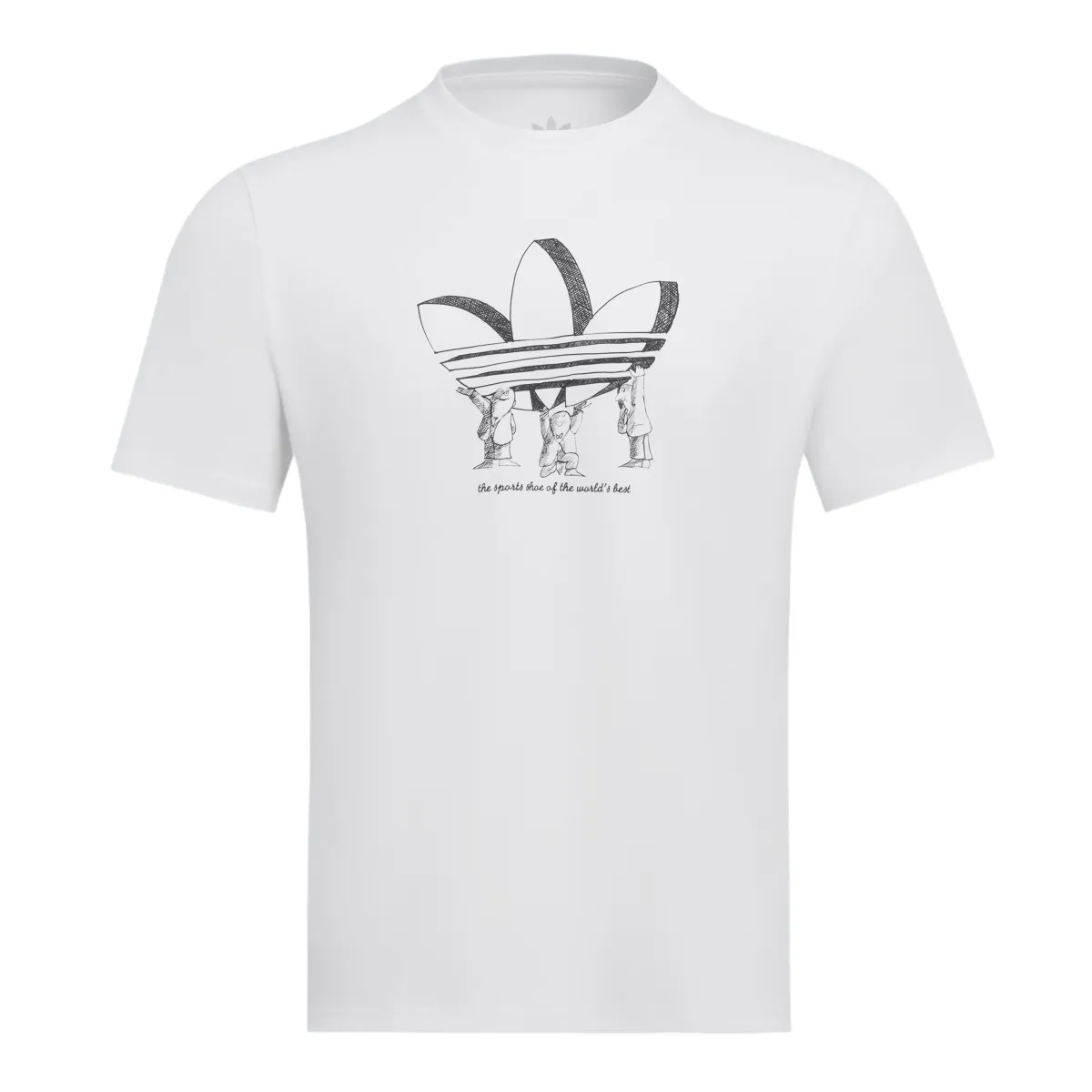 Adidas Originals Trefoil SS25 LIFT T SHIRT T Shirt Men's White
