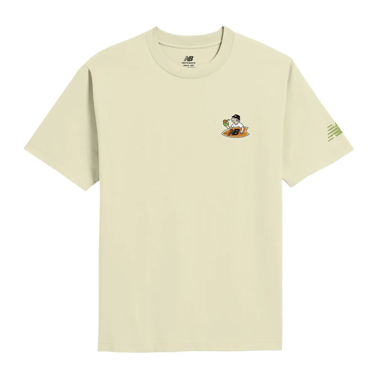 New Balance Surf Shop T Shirt Men's Light Yellow