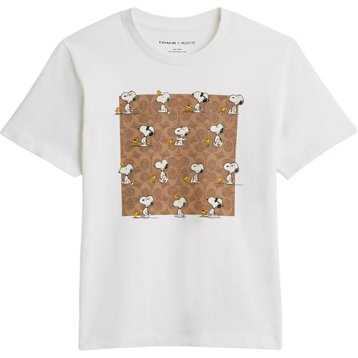 COACH x PEANUTS SS25 T Shirt Women's White