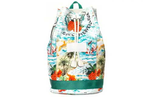 GUCCI Nylon Backpack For Kids' Multicolor