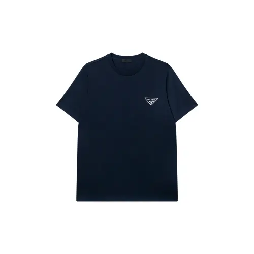 PRADA T Shirt Unisex Marine Blue