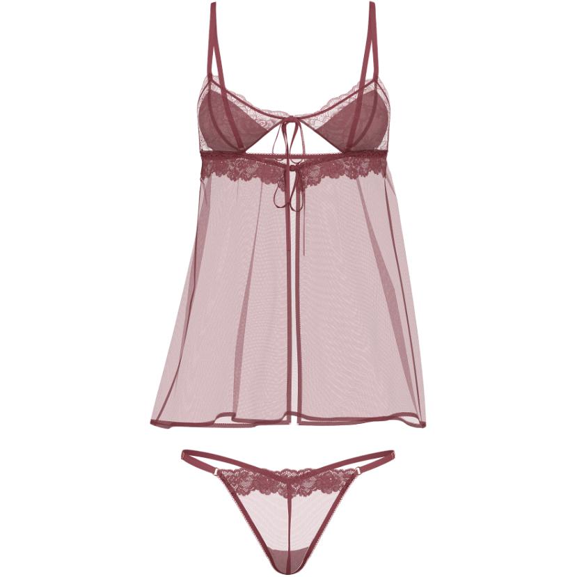 Женское нижнее белье Victoria's Secret Very Sexy (черный комплект)