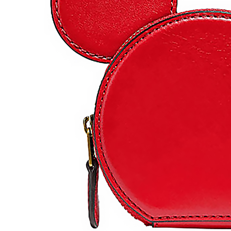 Женский кошелек COACH x Disney (красный) — фото 5