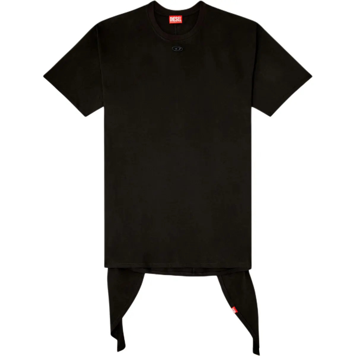 DIESEL Short Sleeved Dress Women's Black