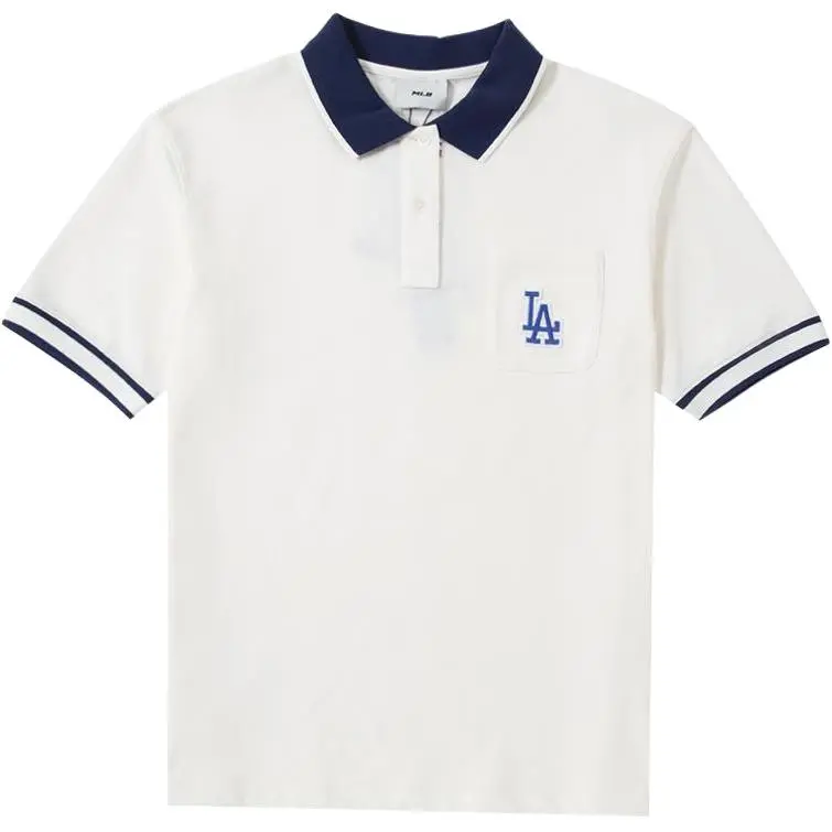 MLB Polo Shirt Women's Bright Cream White