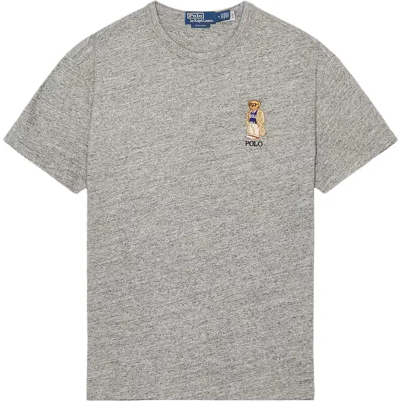 Polo Ralph Lauren Polo Bear T Shirt Classic Version Men's Vintage Gray Heather