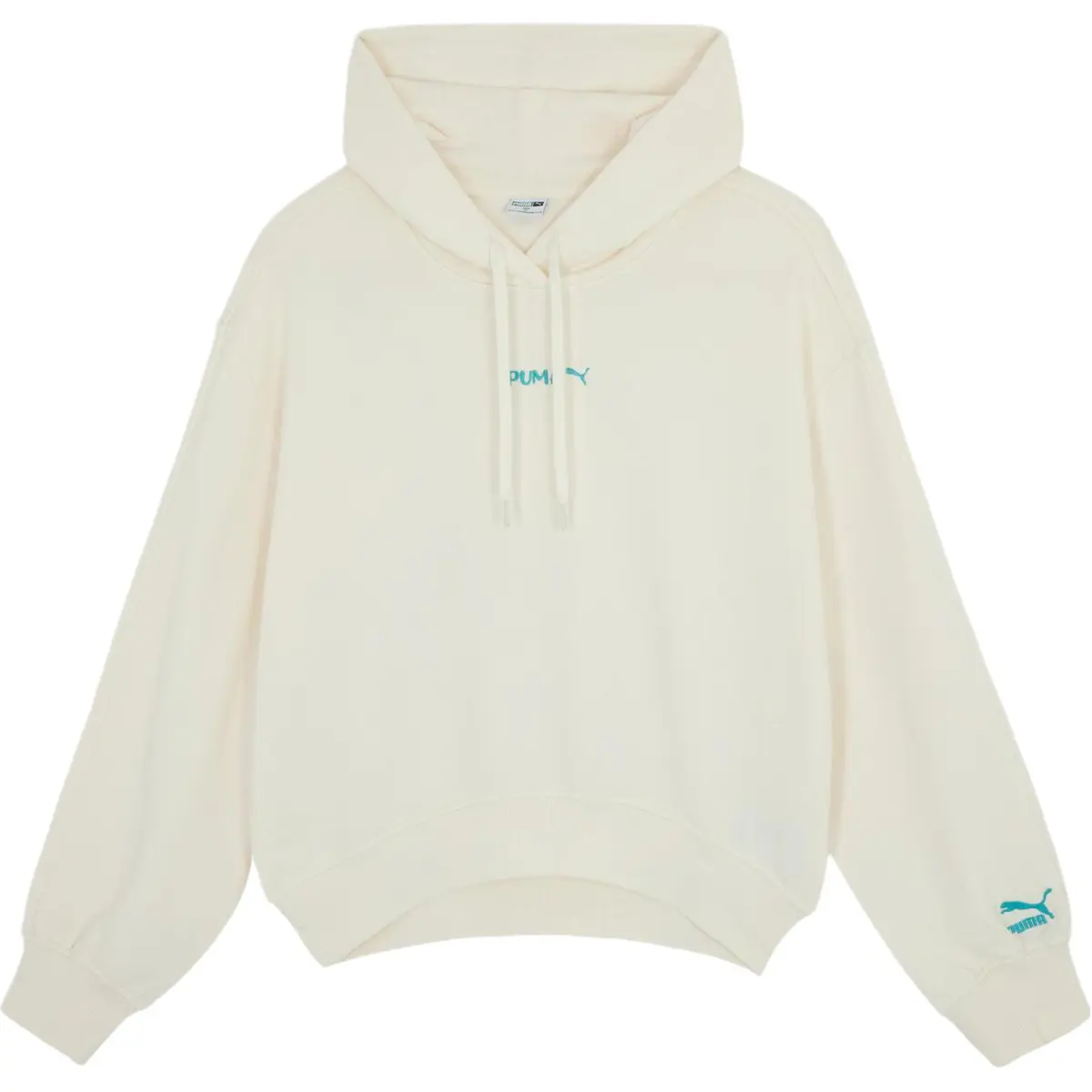 PUMA Sweatshirts Women's White Hooded Moderate Other