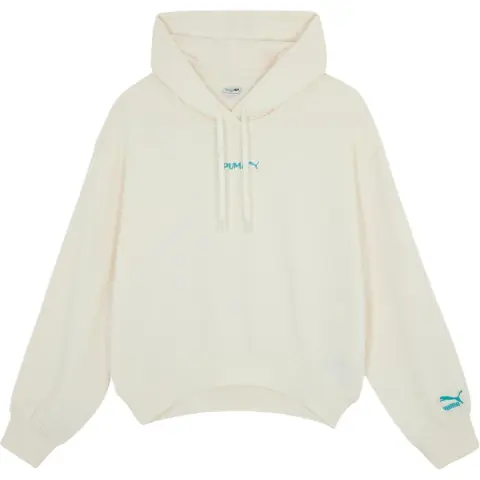 PUMA Sweatshirts Women's White Hooded Moderate Other