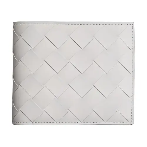 Bottega Veneta Calfskin Wallet Men's White