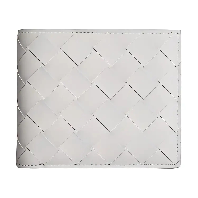 Bottega Veneta Calfskin Wallet Men's White