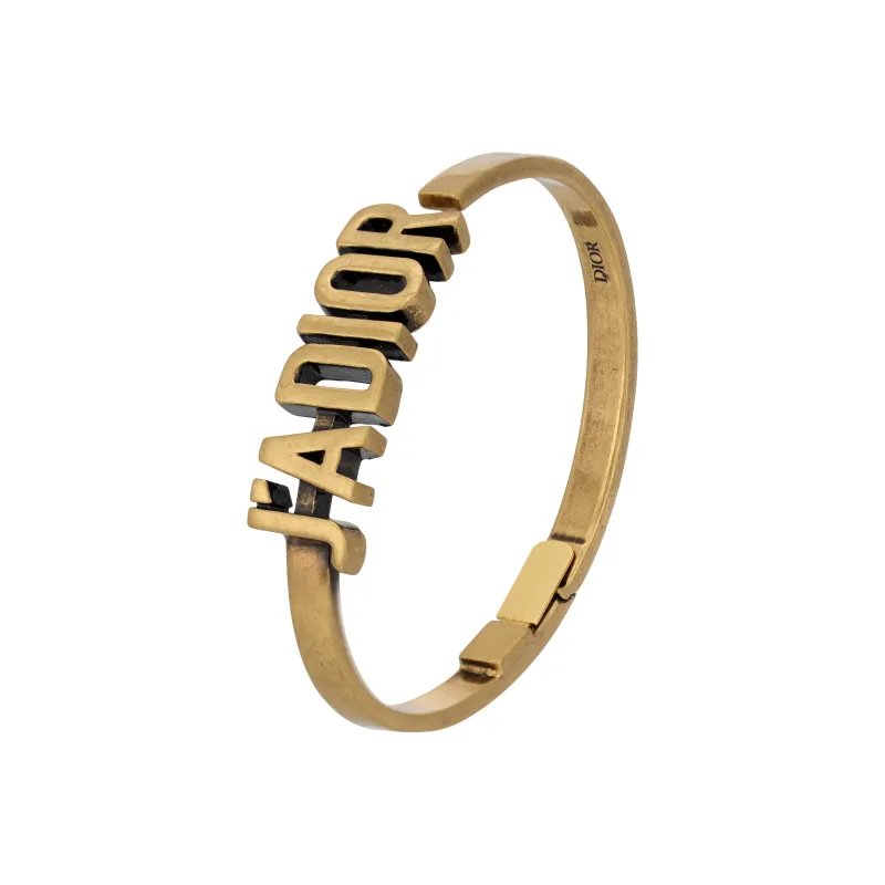DIOR Metal Bangles Women's Gold