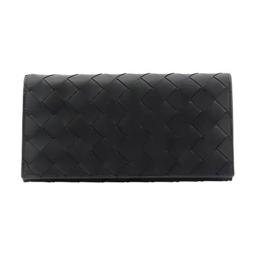 Bottega Veneta Cow Leather Wallet Men's Black