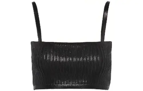 PRADA Camisoles Women's Black Moderate Straight Fit