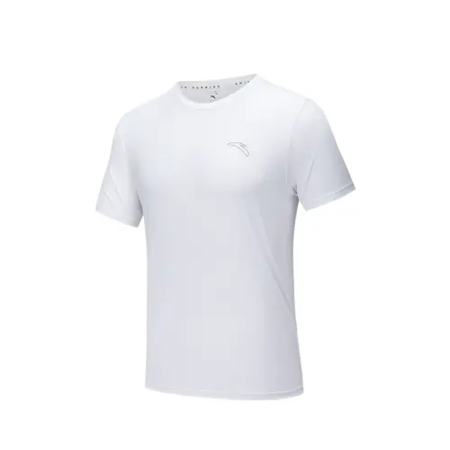 Anta Running Collection T Shirt Men's Pure White