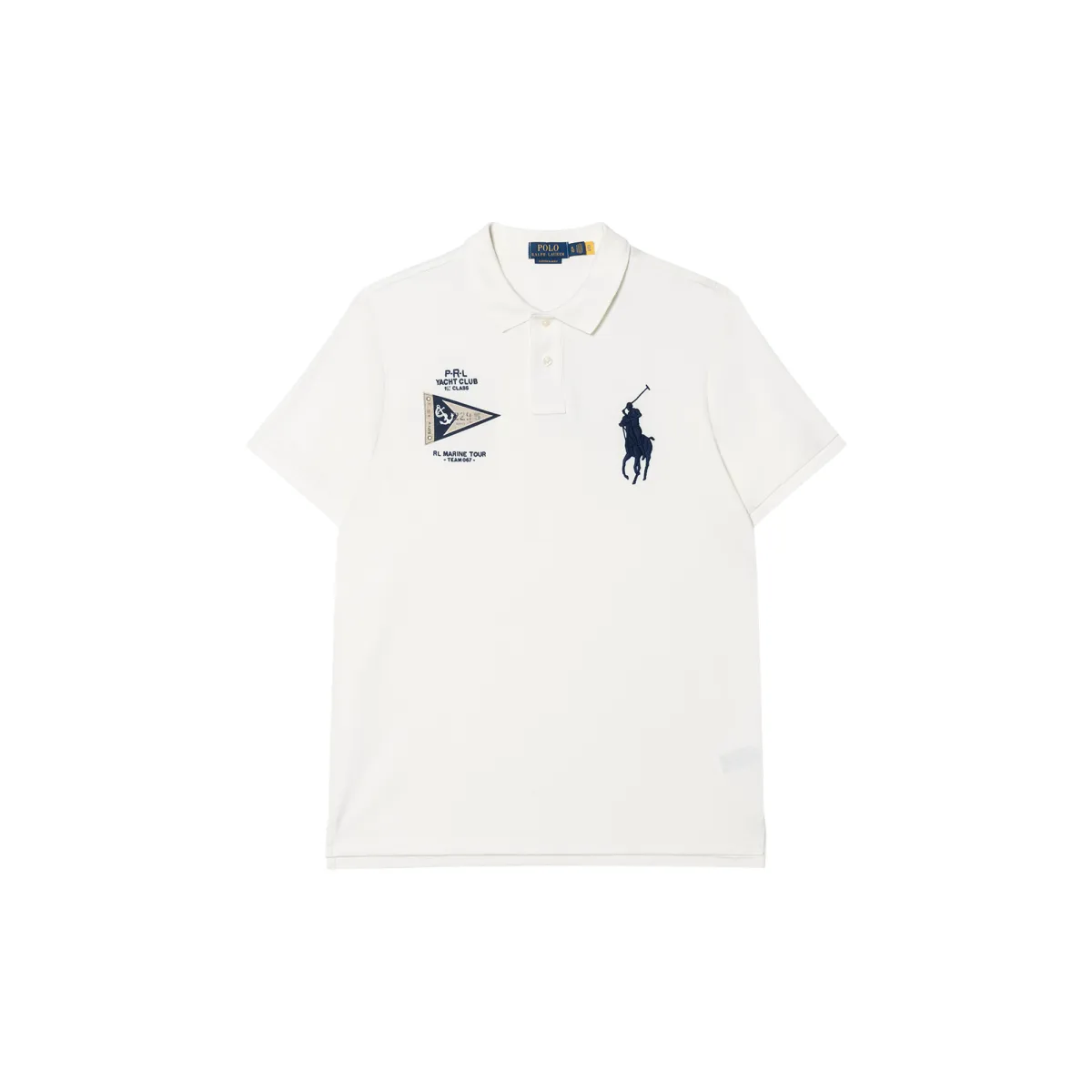 Polo Ralph Lauren Big Pony SS23 Polo Shirt Classic Version Men's White