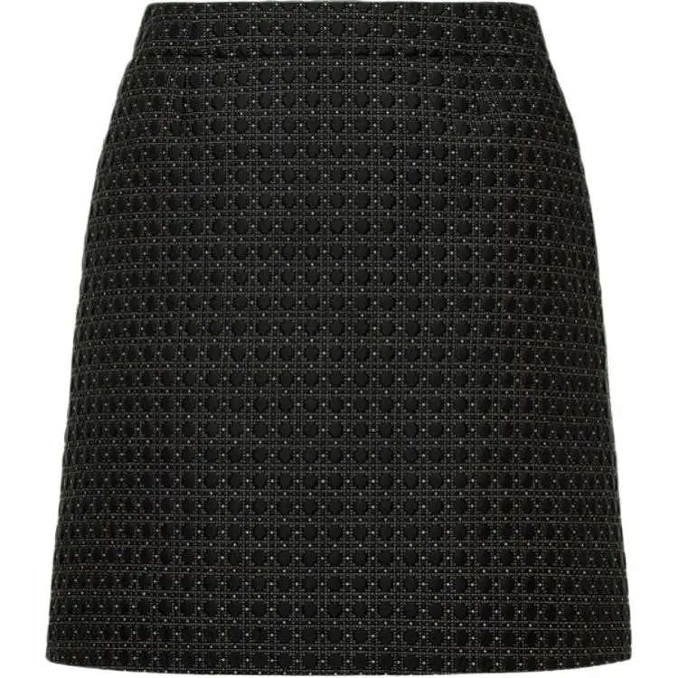 DIOR Casual Short Skirts Women's Black