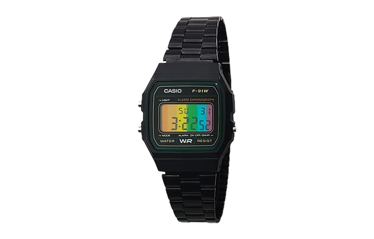 CASIO Custom Collection Quartz Movement Stainless Steel Strap Watch Men's Watches