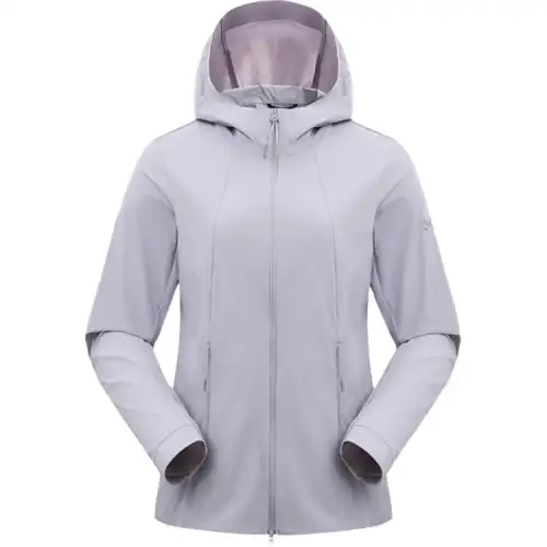 Under Armour SS25 Jacket Women's Light Gray Purple